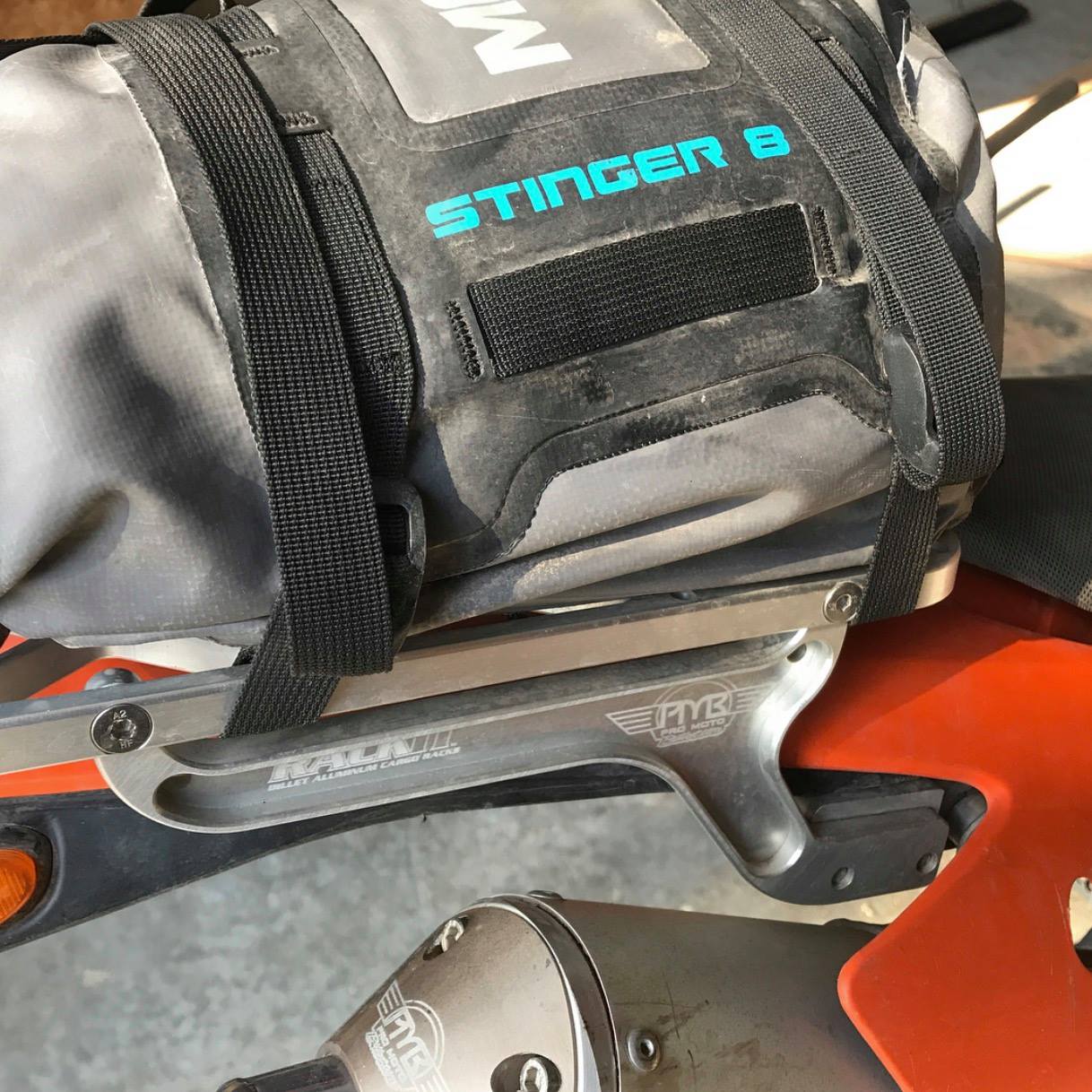 Mosko Moto Stinger 8 tailbag for long rides