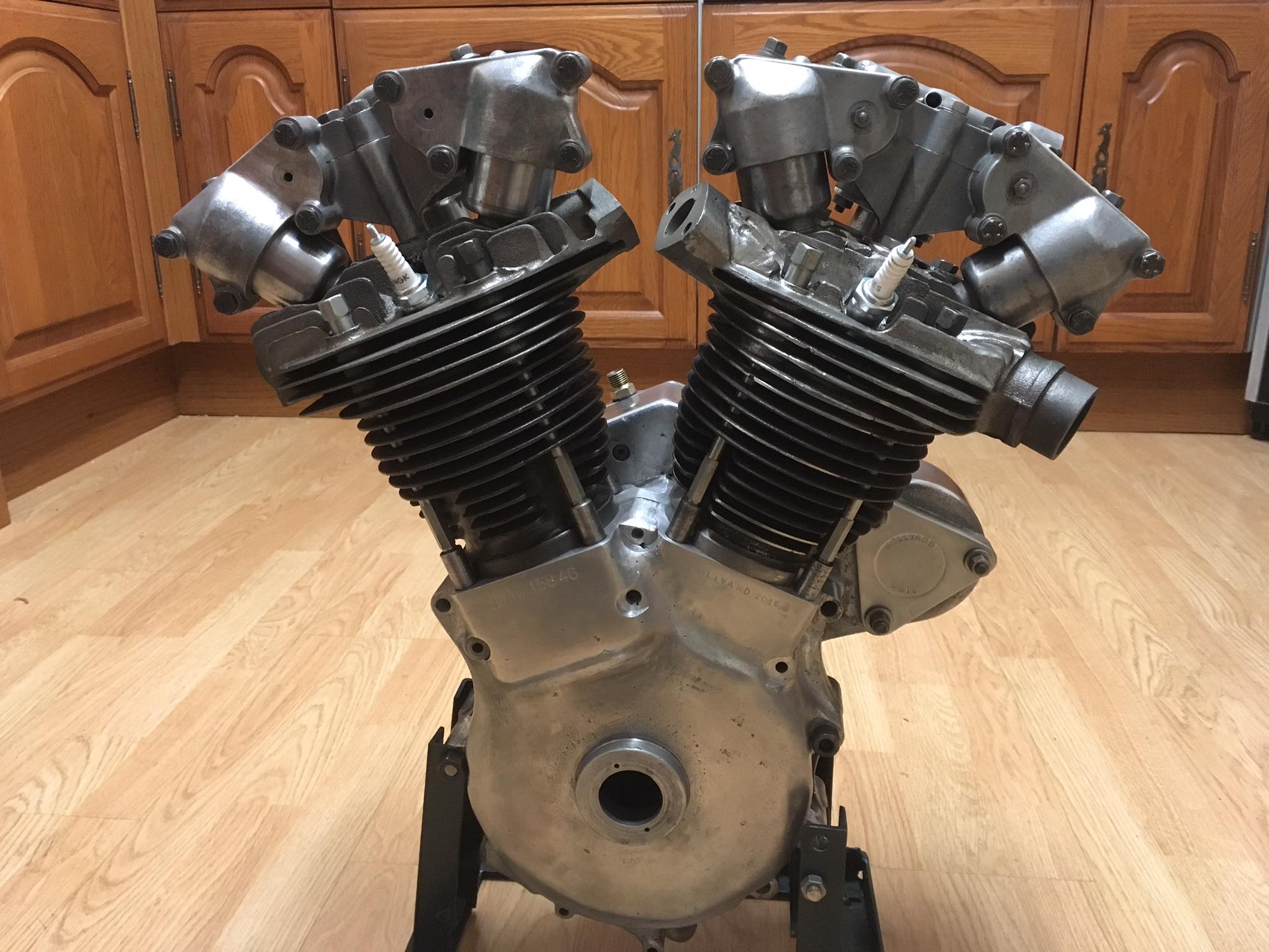 Allen Millyard - The rocker boxes and pushrod tubes are...
