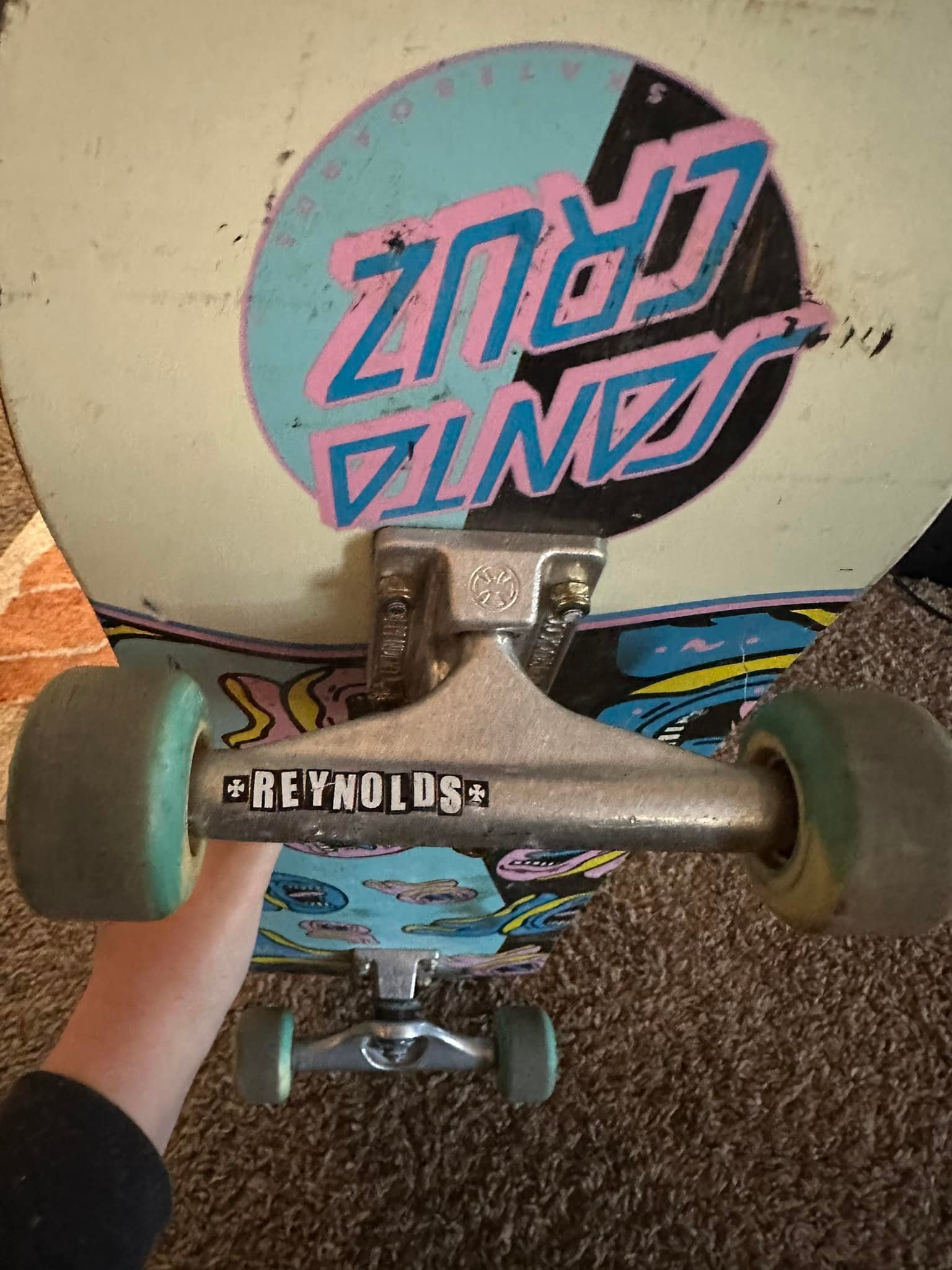 Great Thrift Store Skateboard Find: Santa Cruz Odd Future Deck