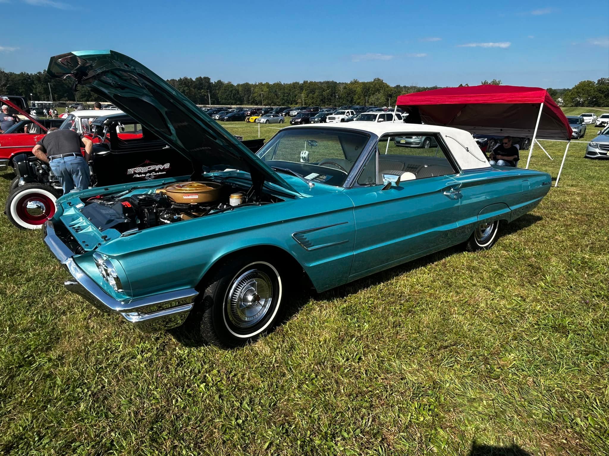 ITC (International Thunderbird Club) | T-Birds at todays Peter Chesson ...