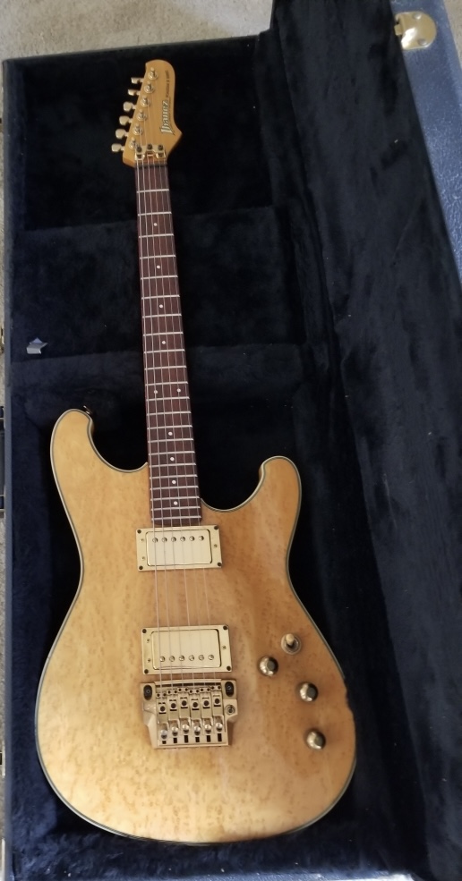 1984 Ibanez RS1300 guitar with birdseye maple cap