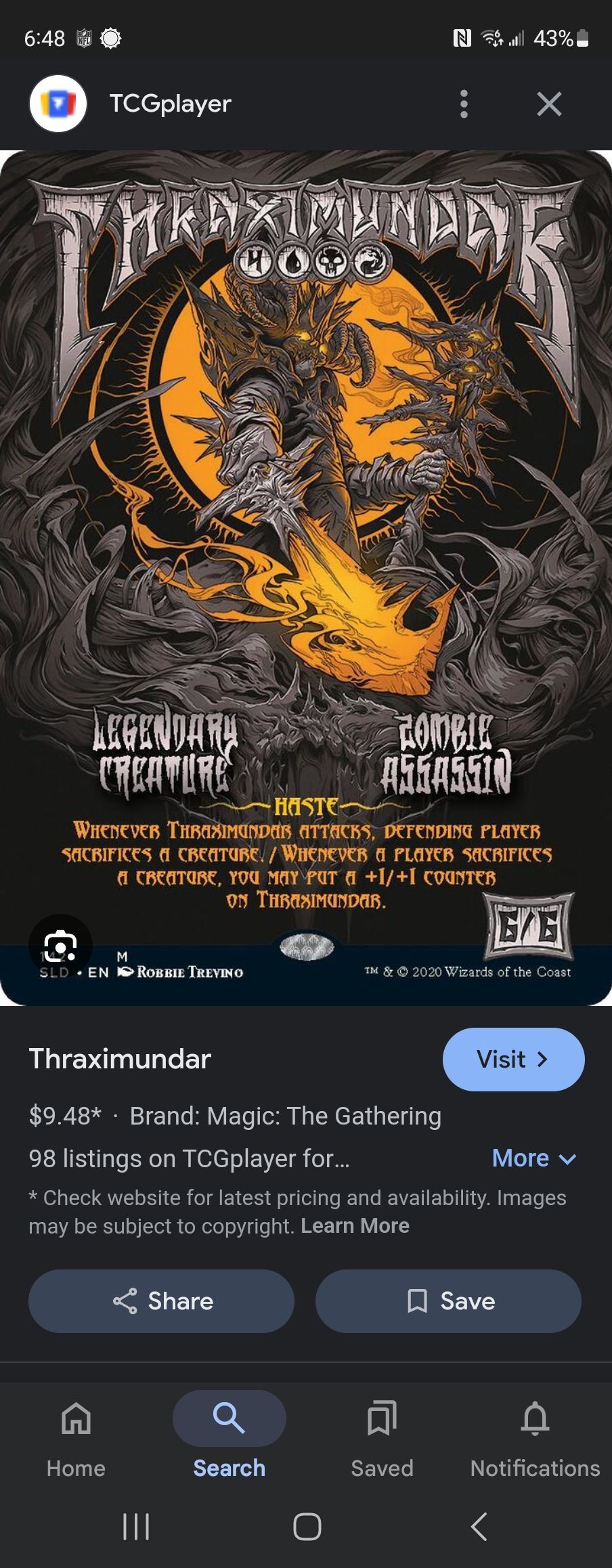 mtg thraximundar commander deck EDH Deck 100 Magic Cards Custom Deck Sacrifice Grixis Haste Whenever Thraximundar attacks Building a Thraximundar deck with