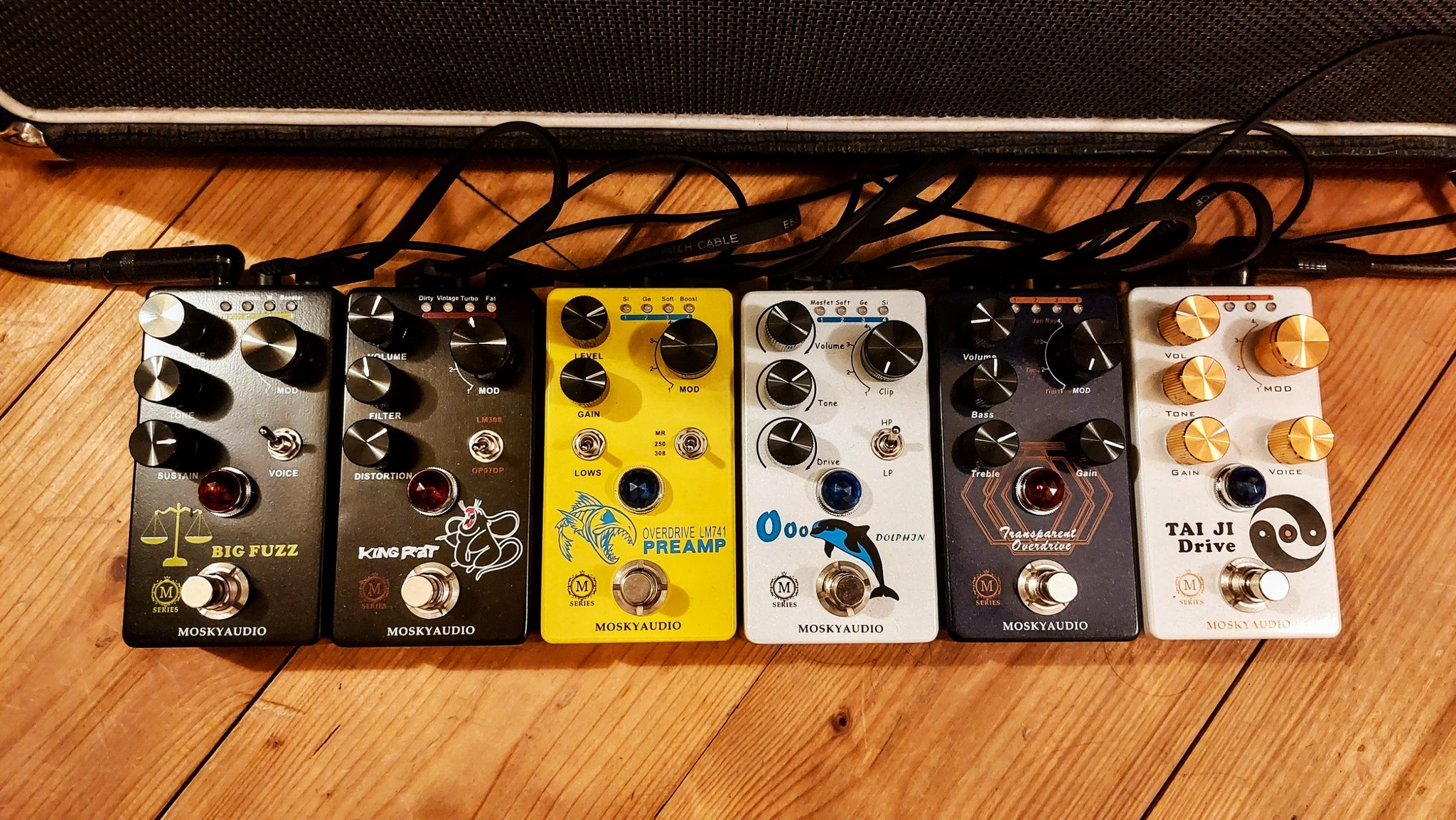 mxr yjm308 overdrive pedal comparison