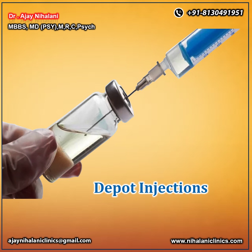 A depot injection is a slow-release... - Nihalani Clinics