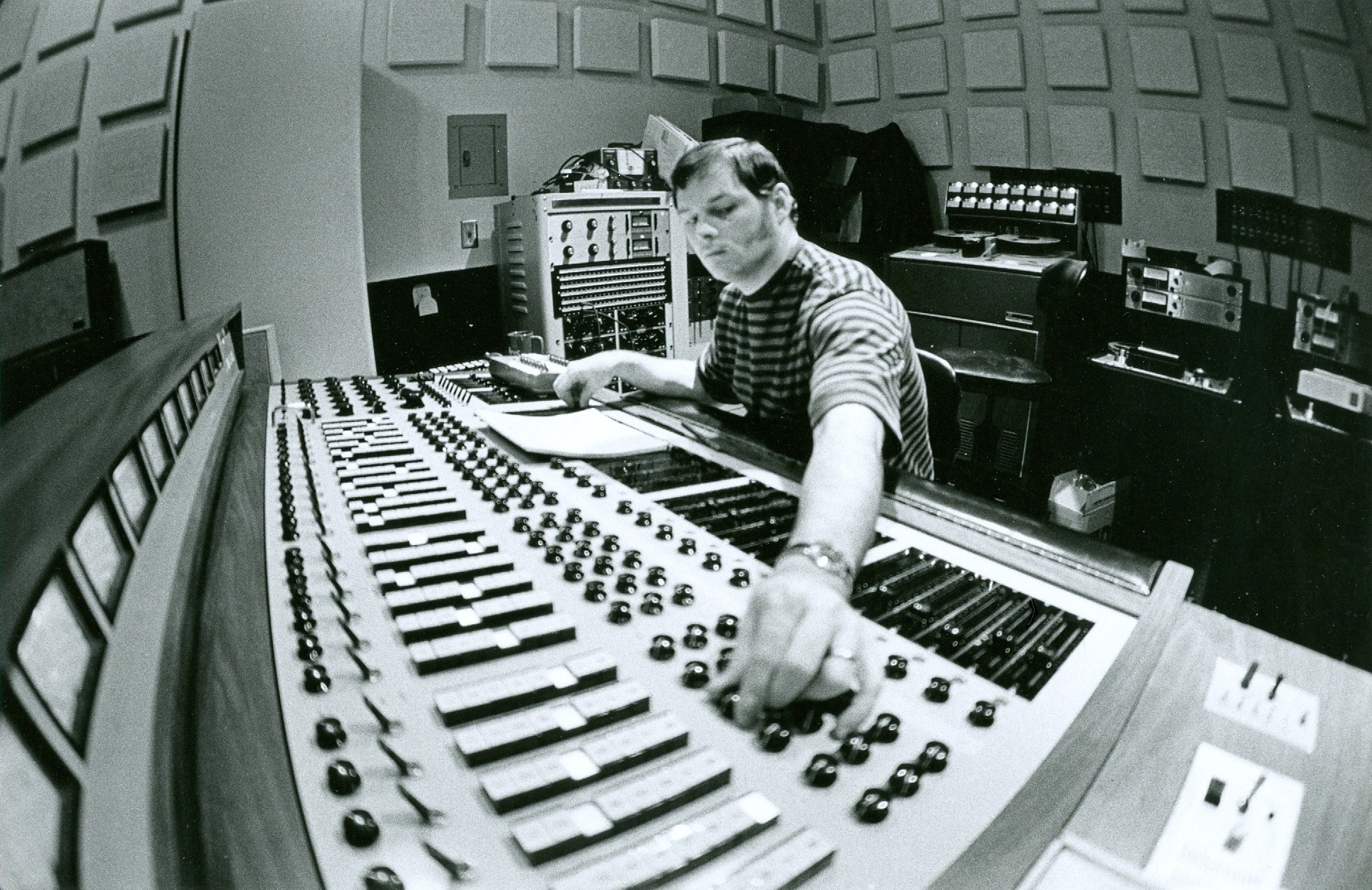 Working with CCR and CSN at Wally Heider's in 1969