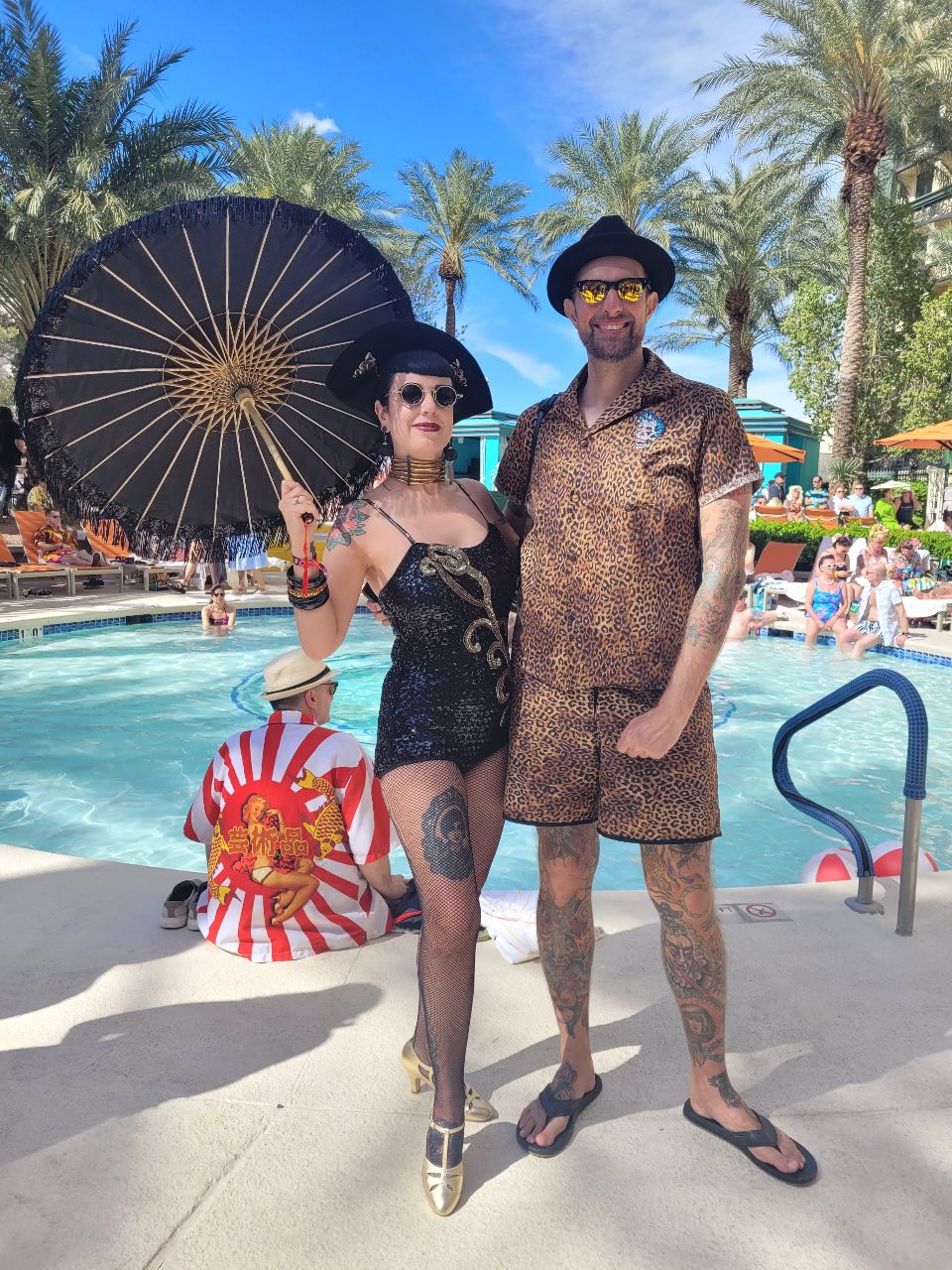 open lace back dress Las Vegas Bachelorette Party Guide