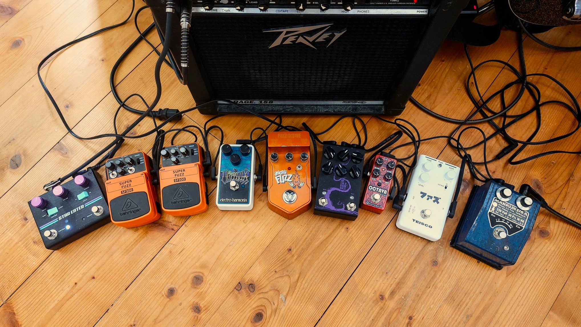 What are experiences with Roger Mayer Fuzz and Octavia pedals?