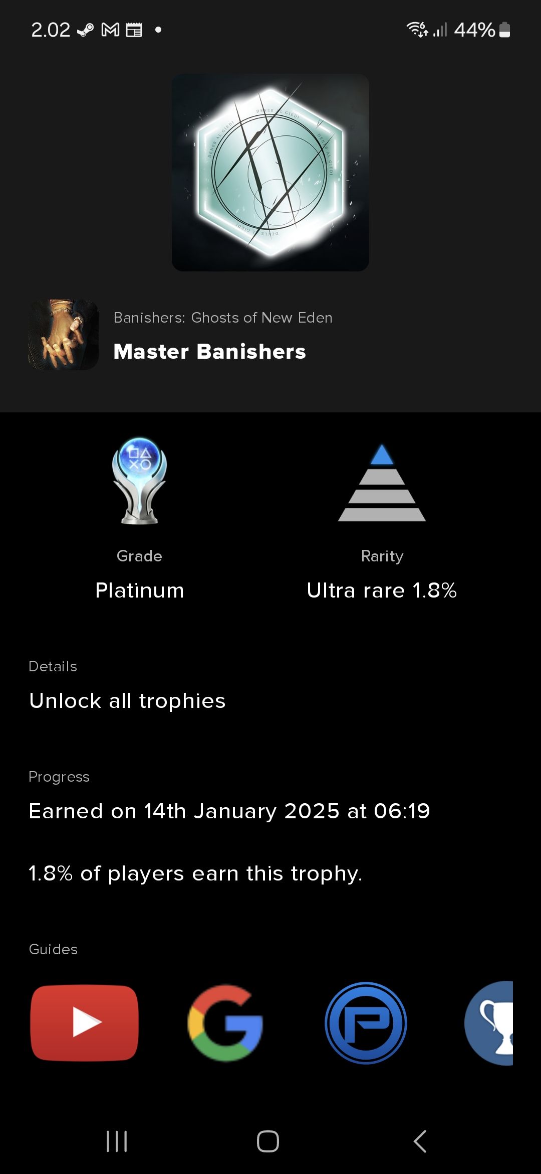 Service Pour Débloquer Le Trophée Platine Sur Banishers: Ghost Of New Eden - PS5