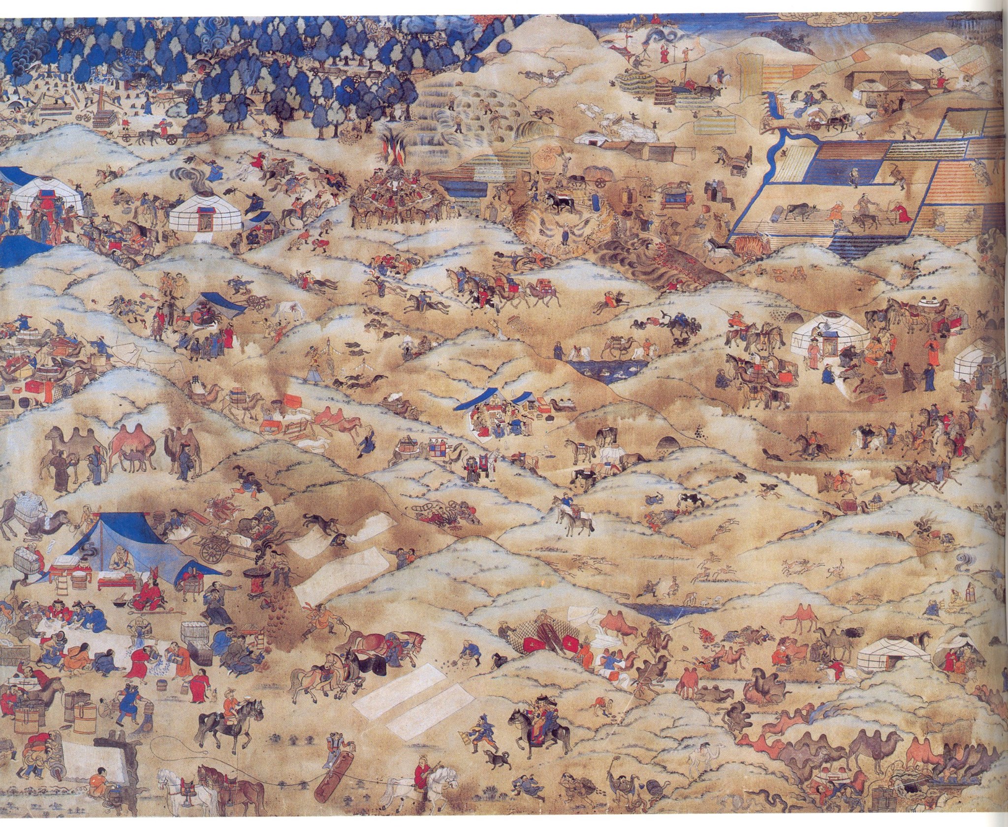 THE WORLD THROUGH A MONGOLIAN PAINTER'S EYES The archetypal
