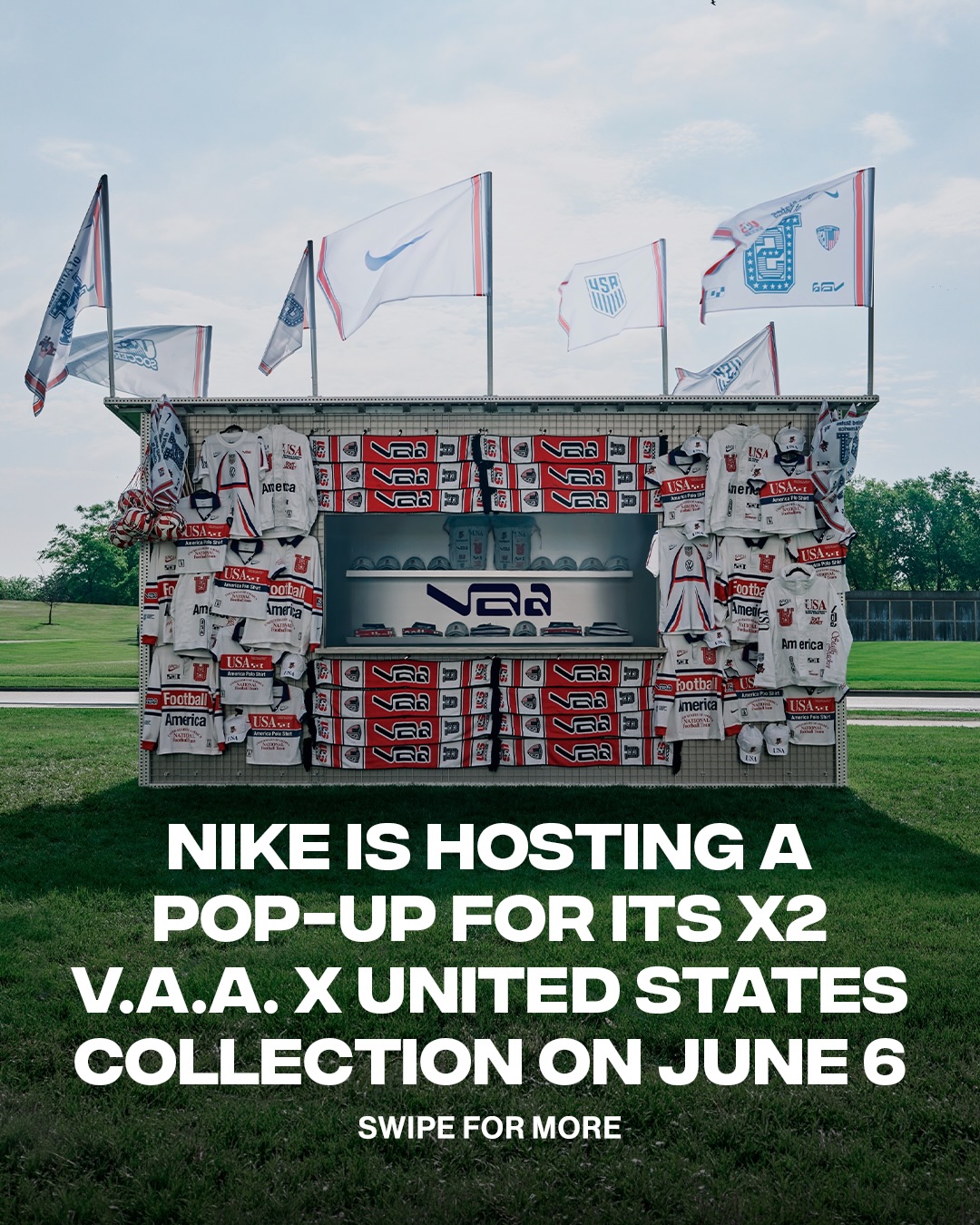 Nike is giving fans a first look at the “The Stars & Stripes by