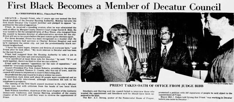 Our Story, Decatur, AL and Surrounding areas | **A WALK DOWN POLITICS ...