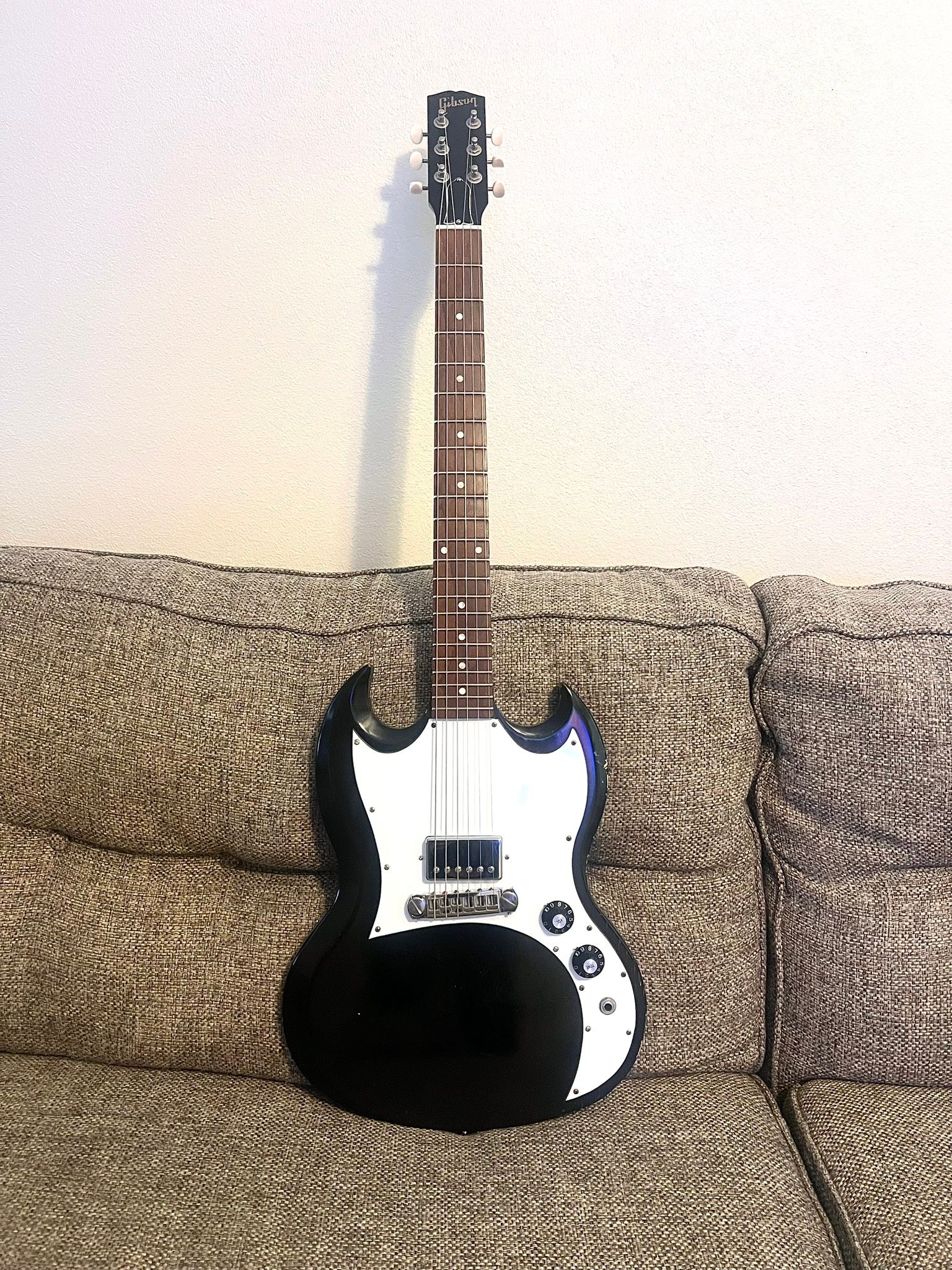 Customized 2011 Melody Maker SG guitar