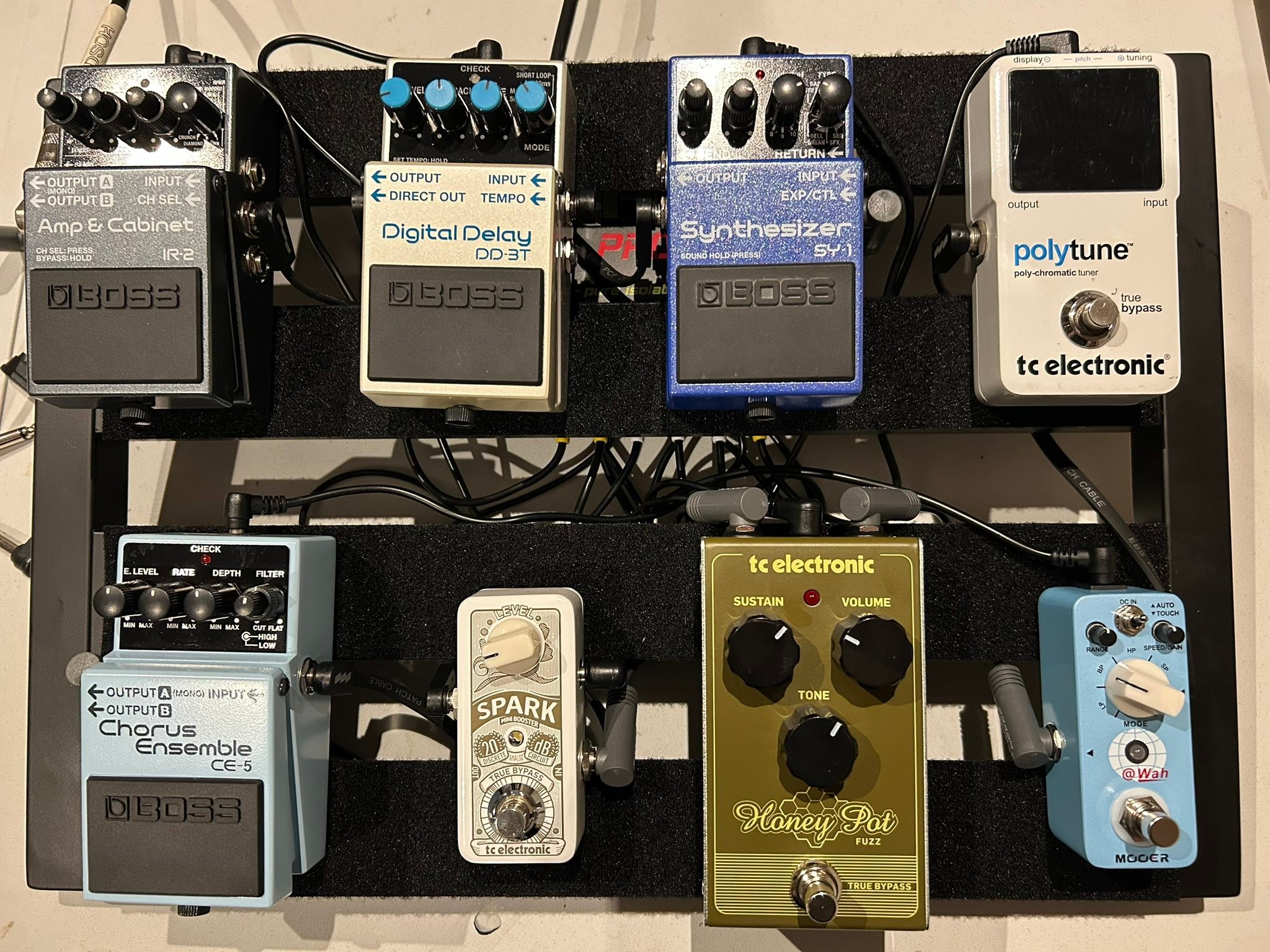 BOSS SL-20 & tc electronic HoneyPot Fuzz
