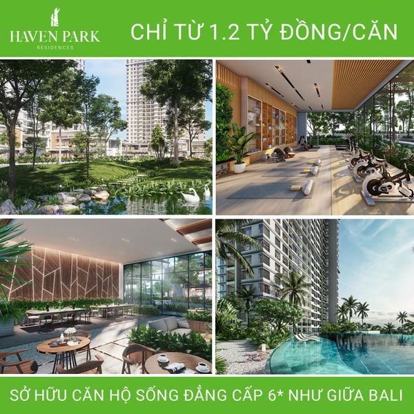Haven Park Ecopark Ba li thu nhỏ Trong lòng Ecopark | Hung Yen