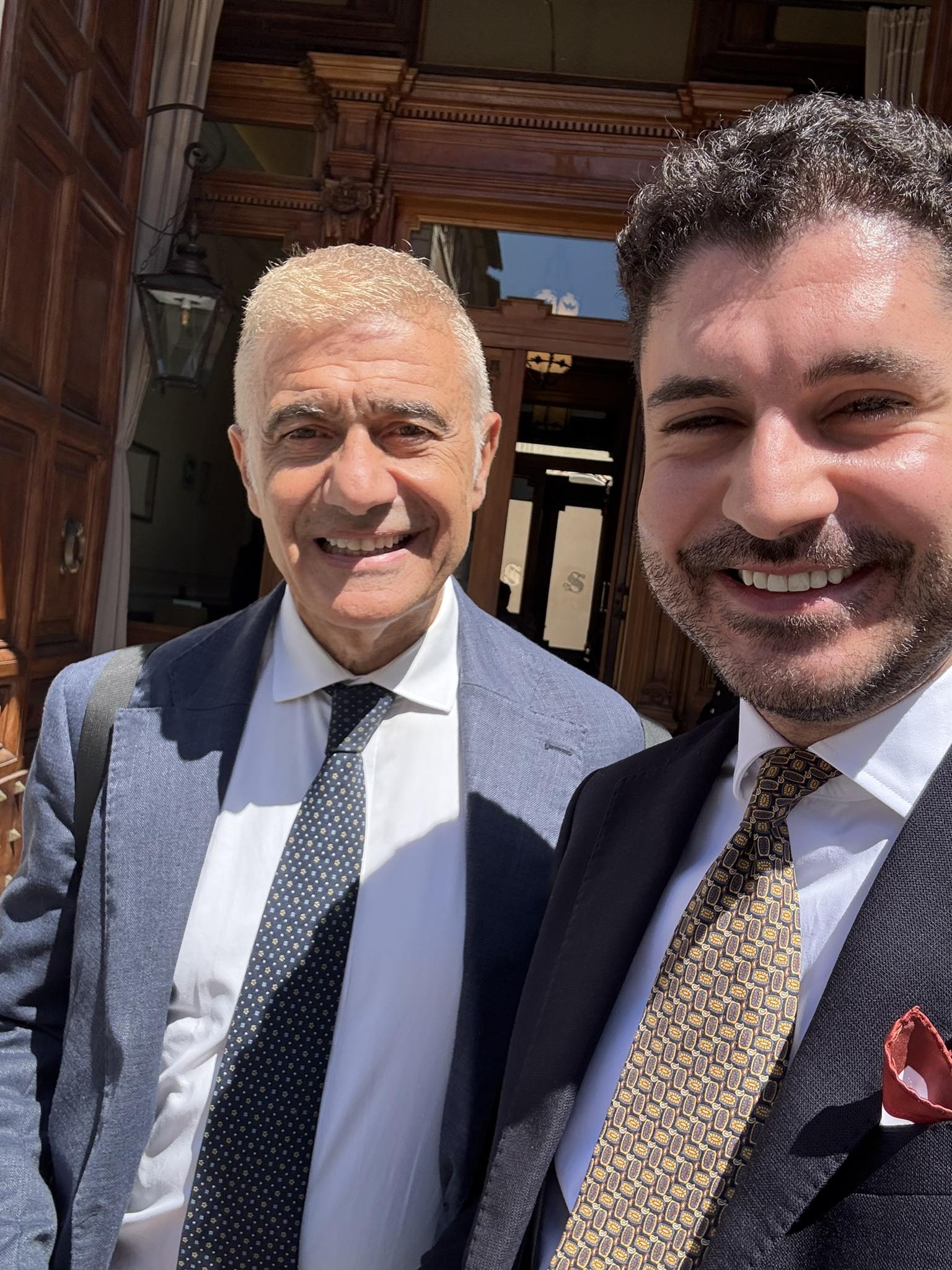 Antonio - Oggi in Senato, con l’amico Alfonso Pecoraro Scanio, ex ...