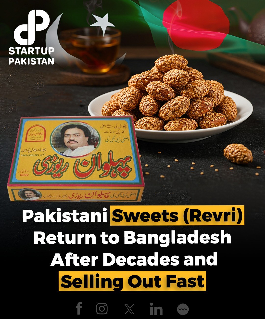 Startup - After many years, the popular Pakistani sweet, Revri, has ...