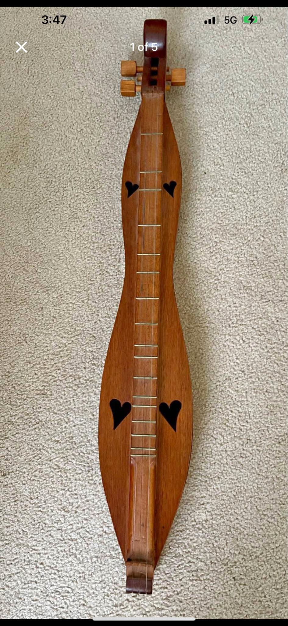 Price opinion on 1987 mountain dulcimer?