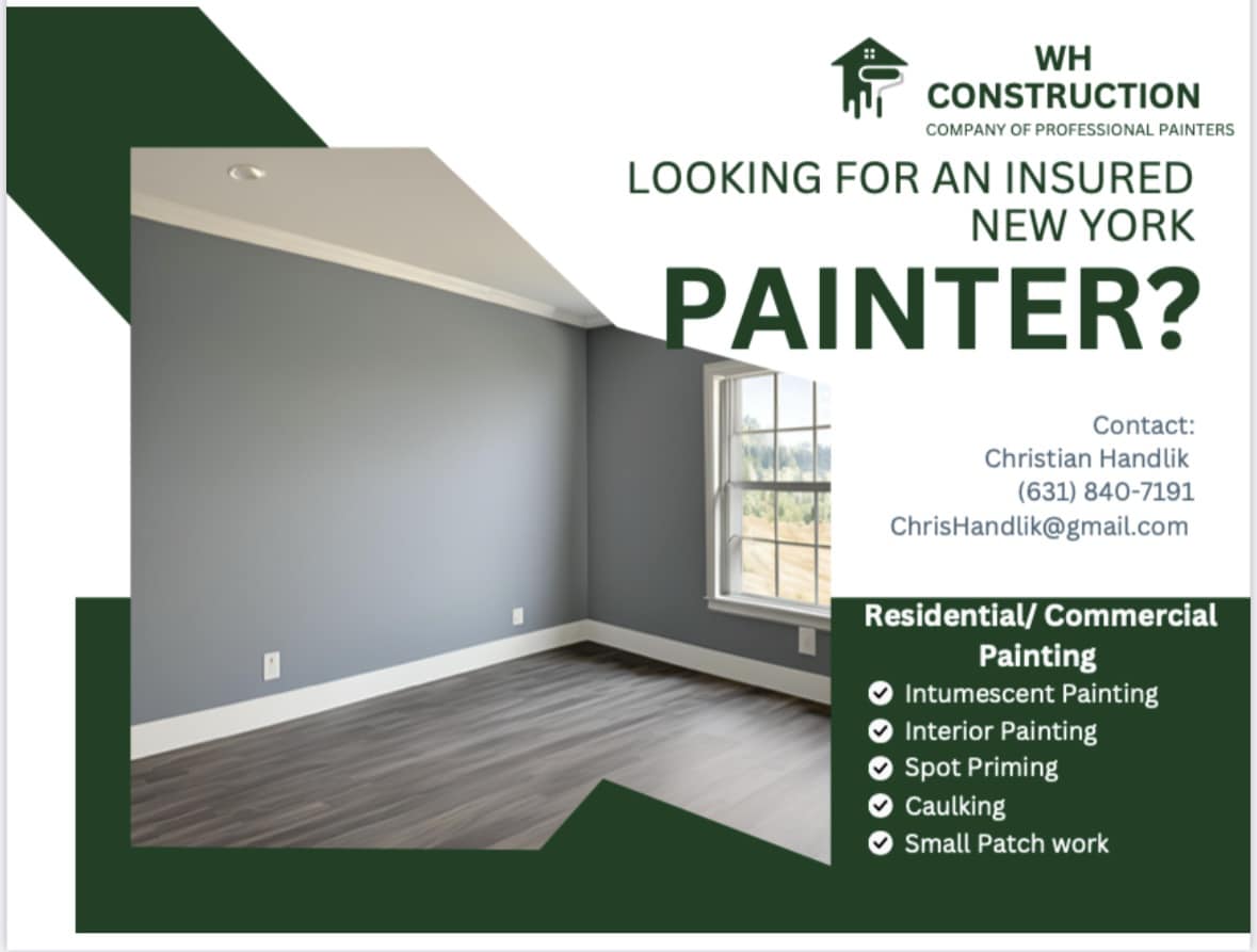 Call DCH Enterprise LLC at 410-725-7036 for expert painting
