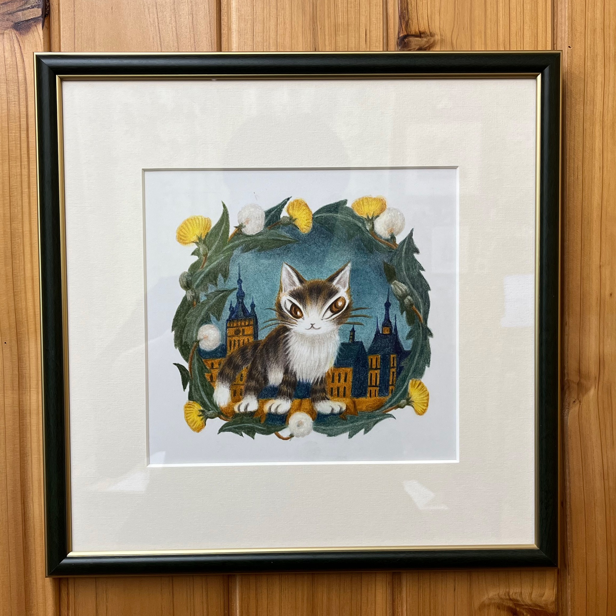 池田あきこ　わちふぃーるど　ダヤン　パレードのお通り　版画 池田あきこ わちふぃーるど ダヤン パレードのお通り 版画 わ