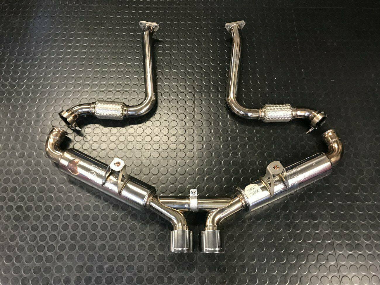 987113106AX - Porsche Catalytic Converter with Integrated Exhaust