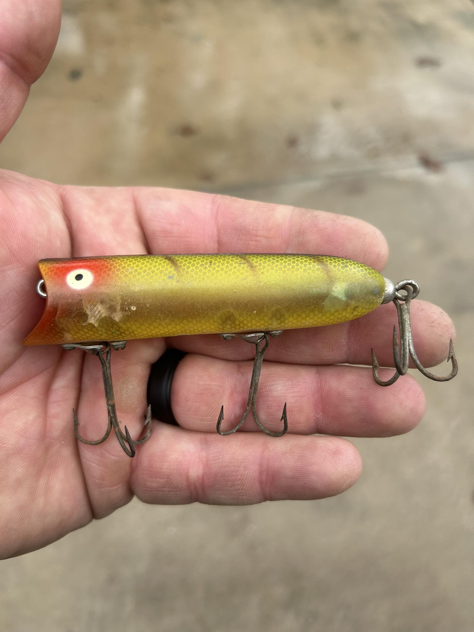The oldest lure still in production is the Lucky 13! We just