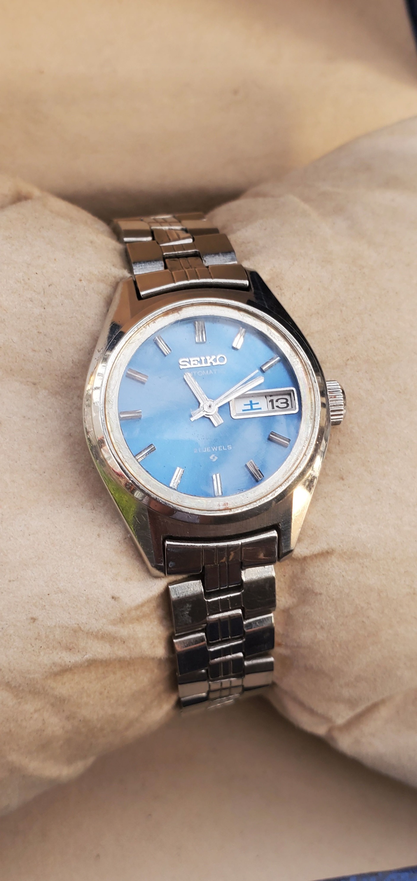 Seiko Kinetic 5M62-A0J0 100m sports watch