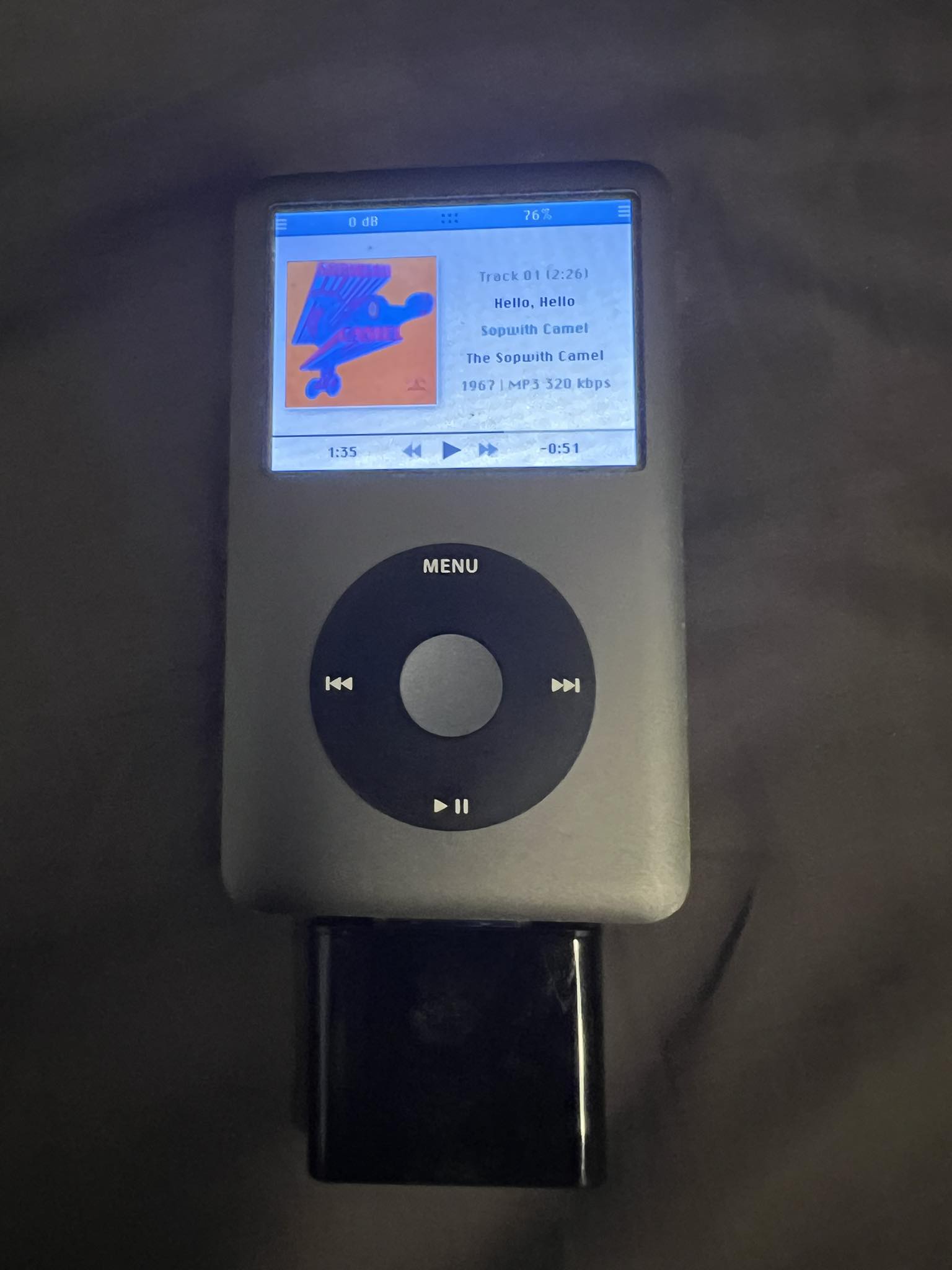 My new iPod Classic just arrived. Excited to use it!!! Working