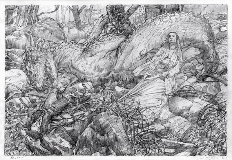 画集 Middle-Earth Donato Giancola The Lord of the Rings art by