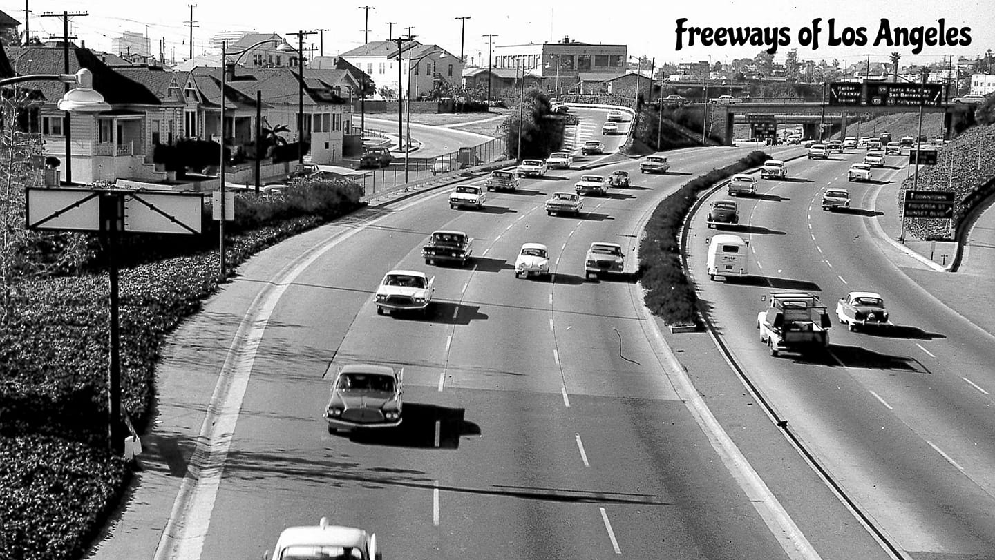 Sunset Blvd. & Pacific Coast Highway - circa 1966 (photog. unknown)