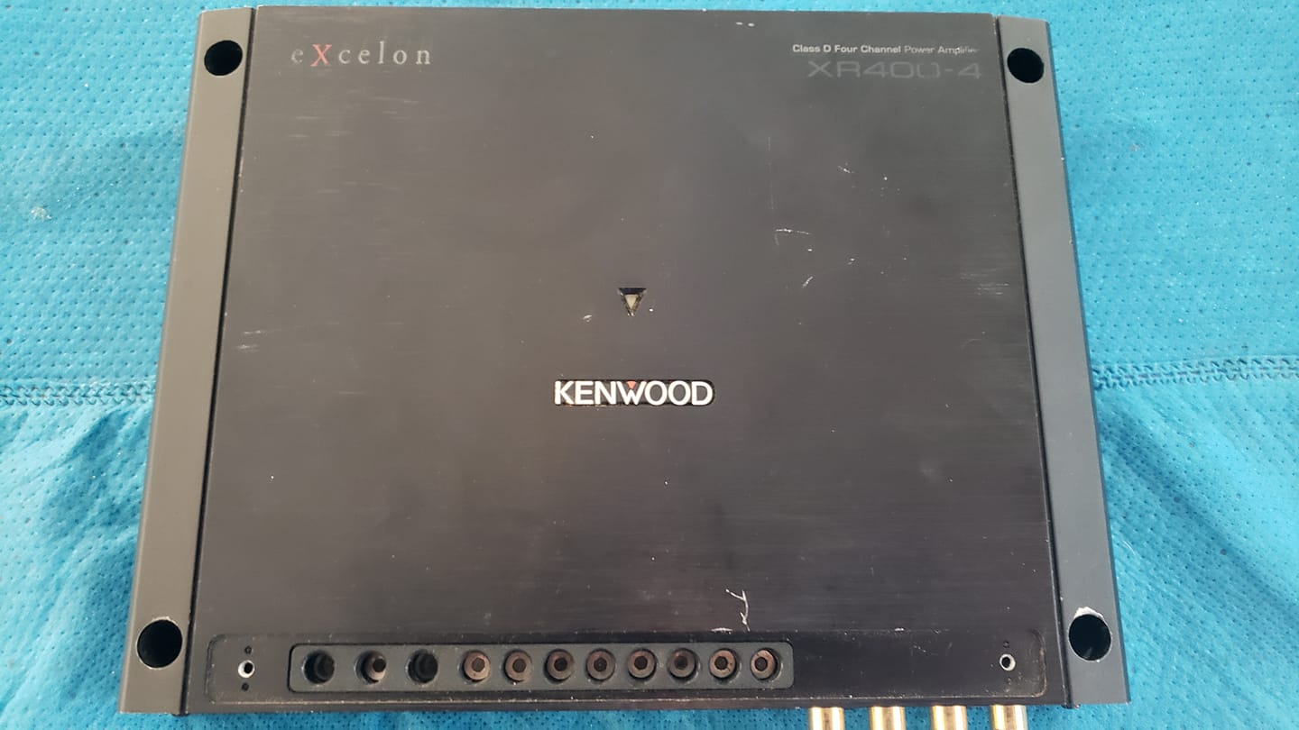 Any opinions on the Kenwood Excelon XR400-4 amp?