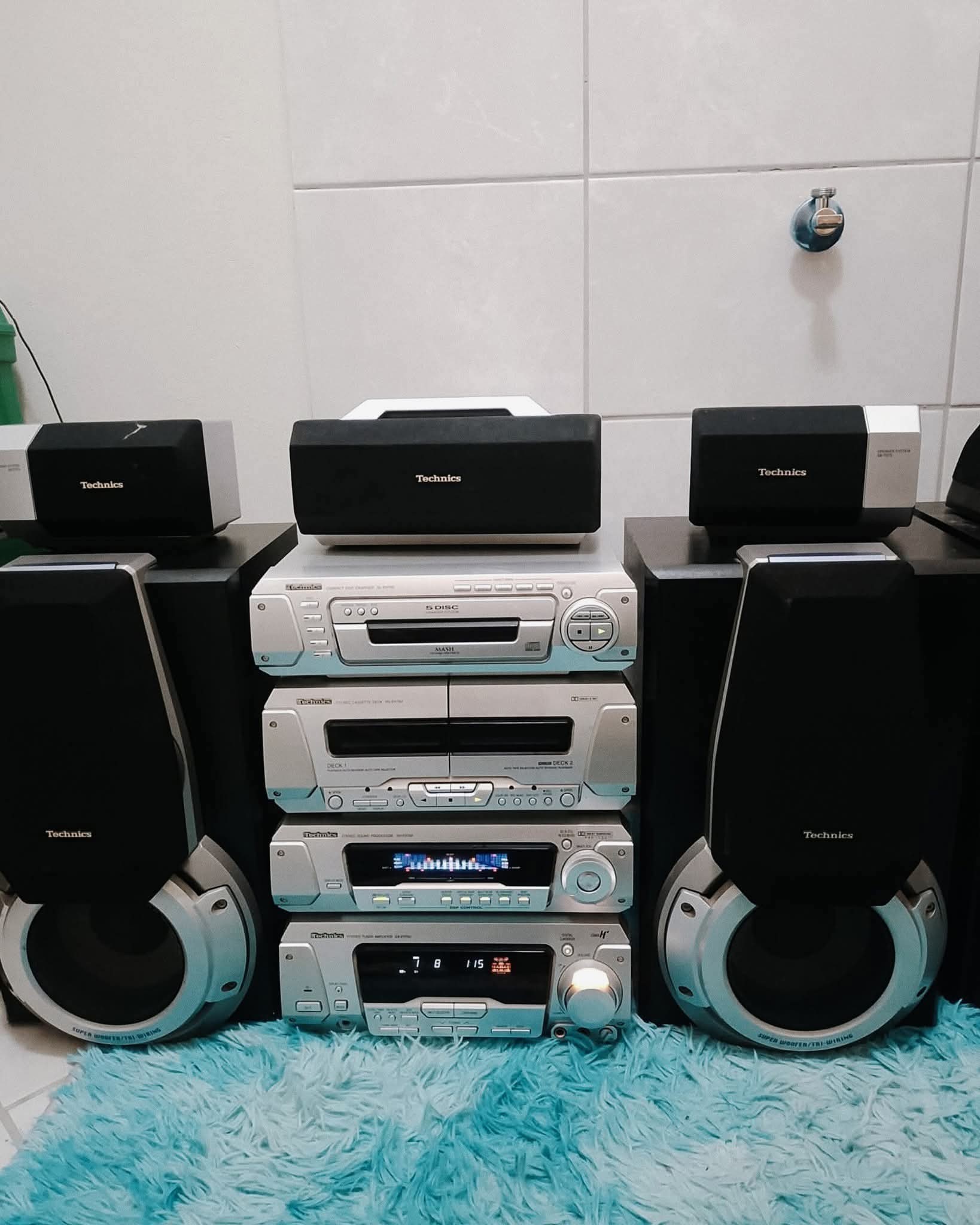 Technics SA-EH760 Dolby rack system - japan😍