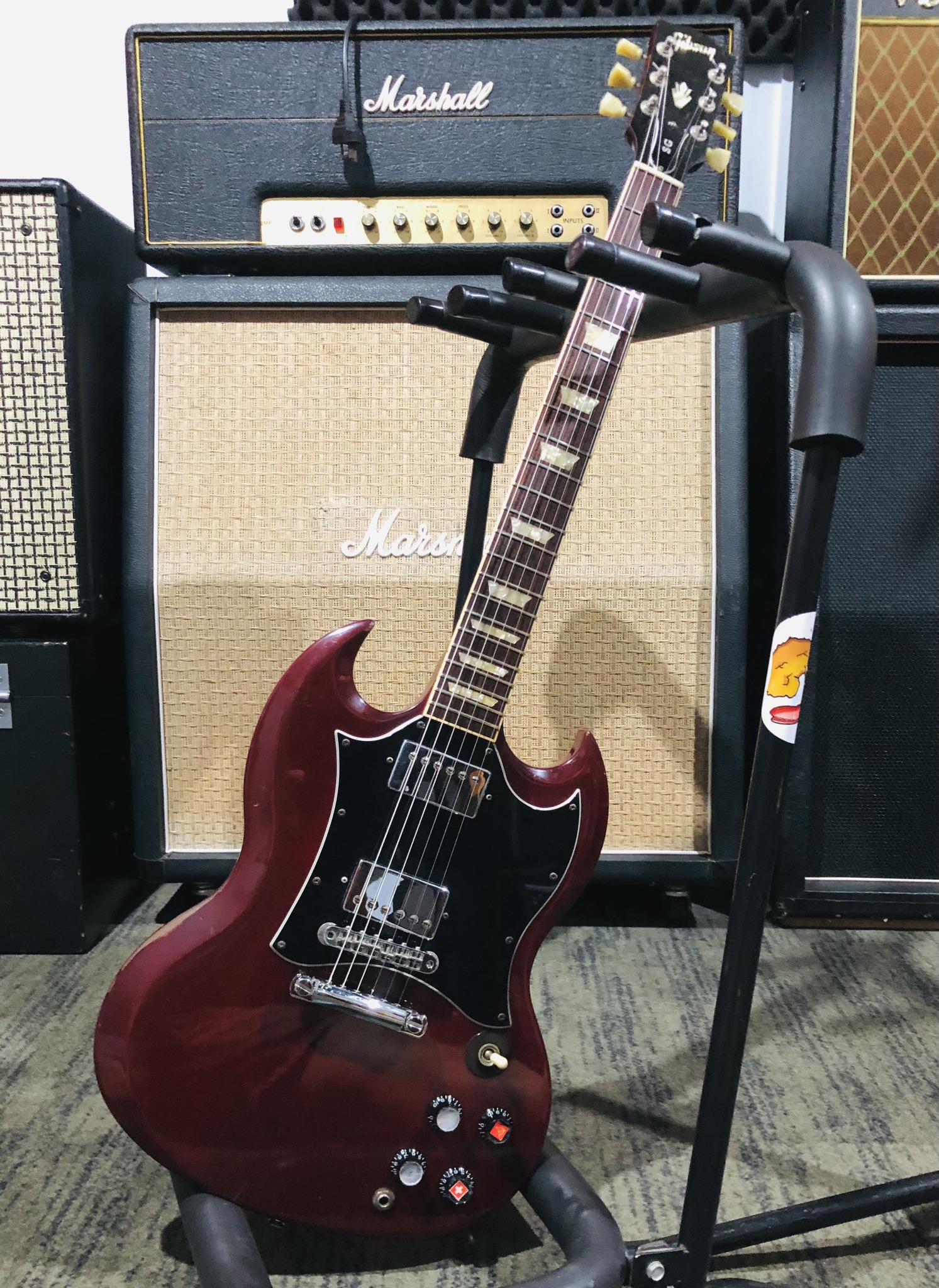 My trusty 1994 Gibson SG Standard guitar
