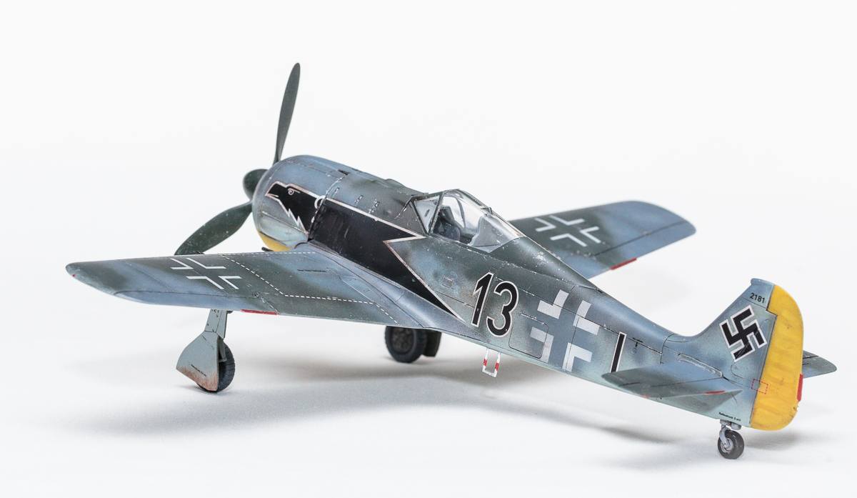 Fw190a-3 model aircraft details