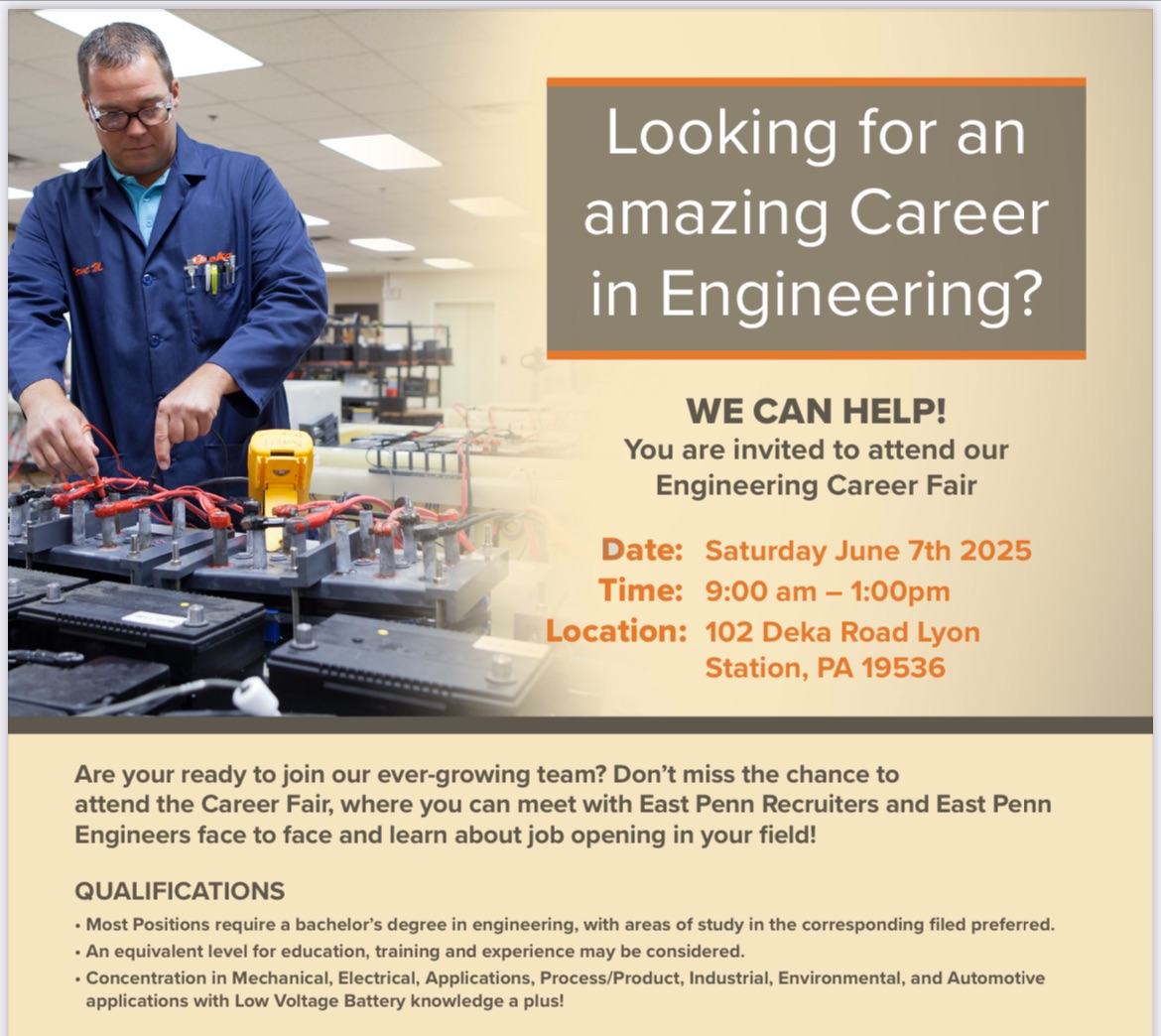 East Penn Mfg. Careers