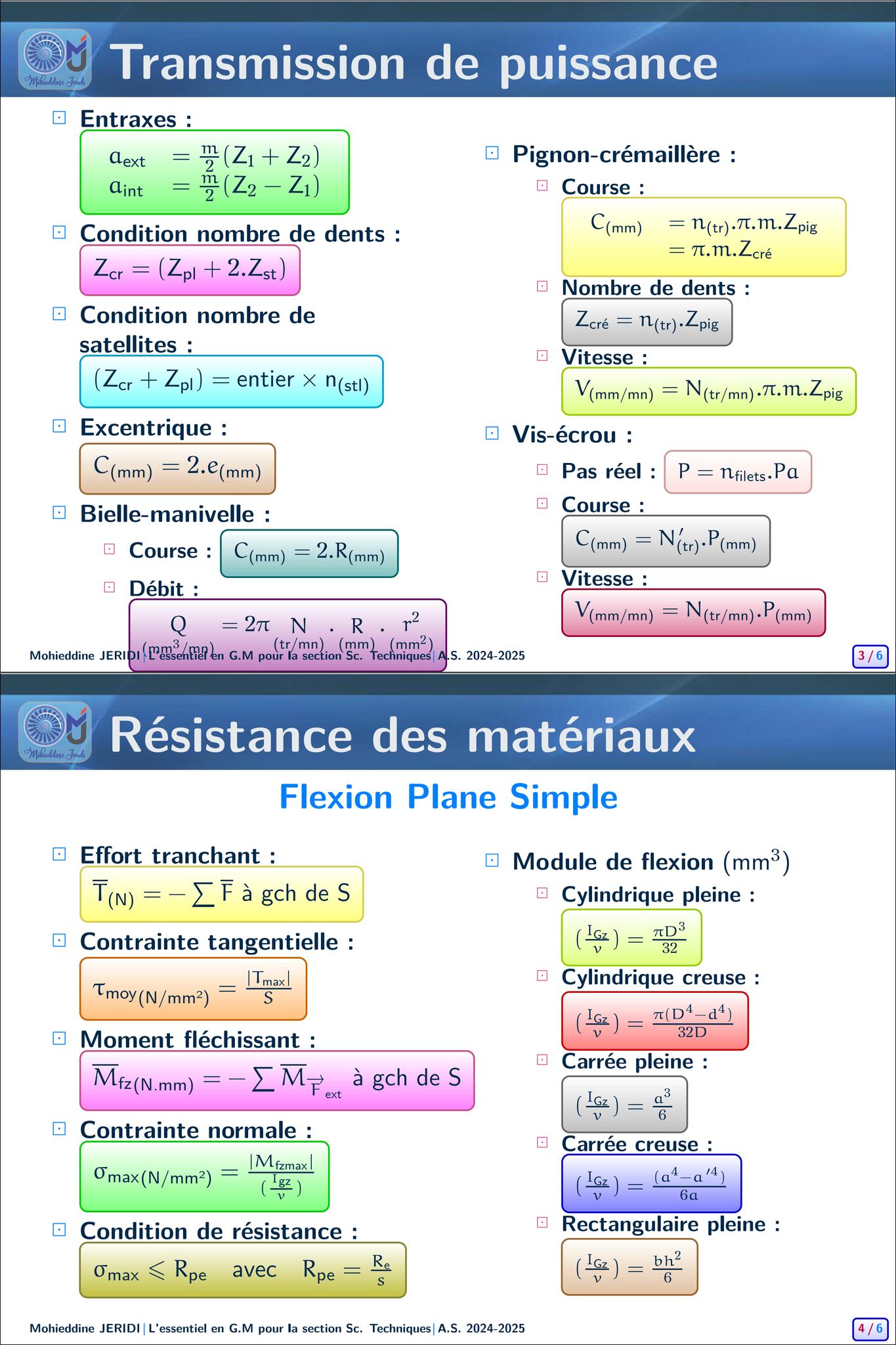 Génie Mécanique TN (3ème et 4ème Sciences Techniques) | Facebook