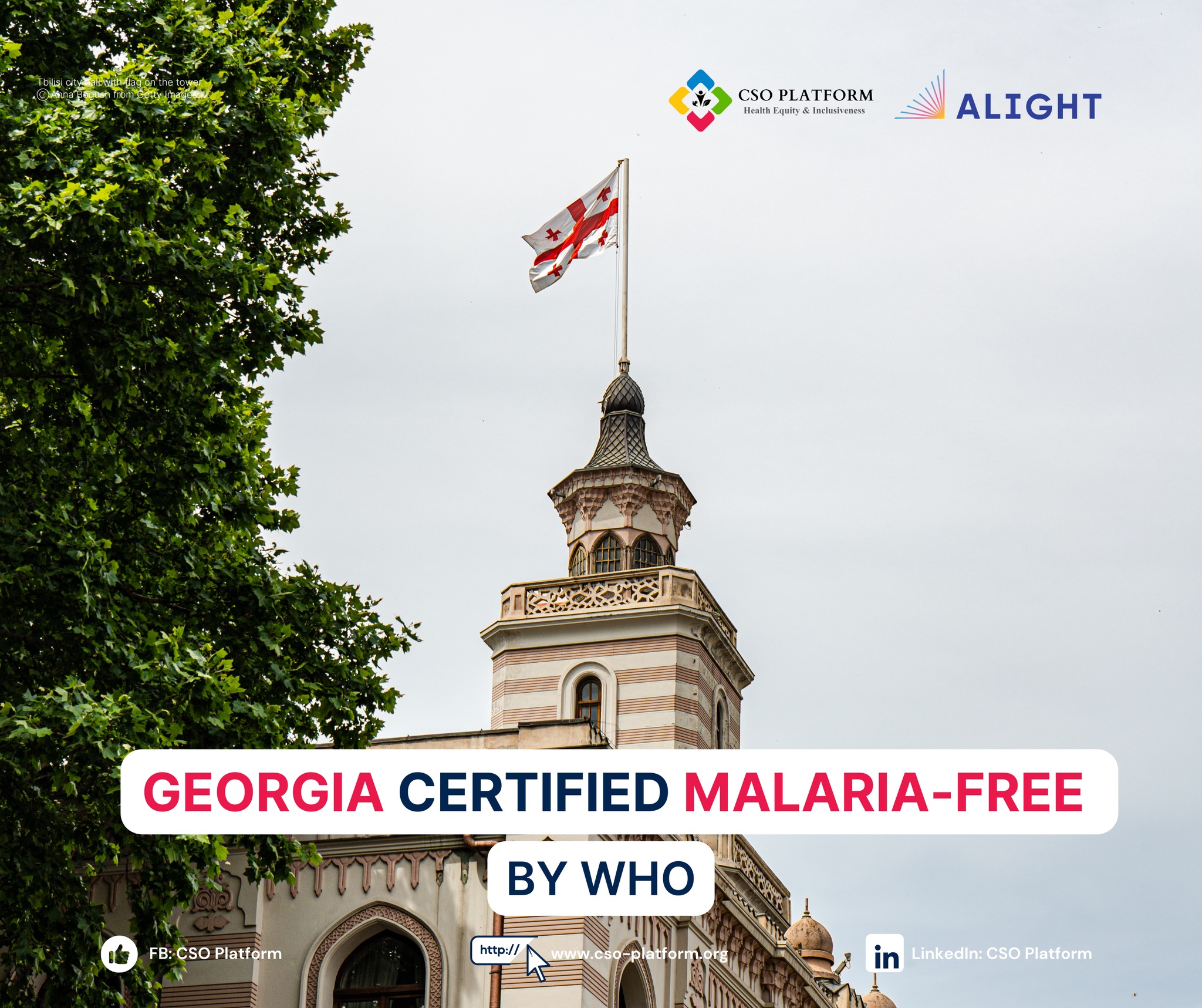 CSO Platform - 🇬🇪 Congratulations to Georgia!🎉 WHO has... | Facebook