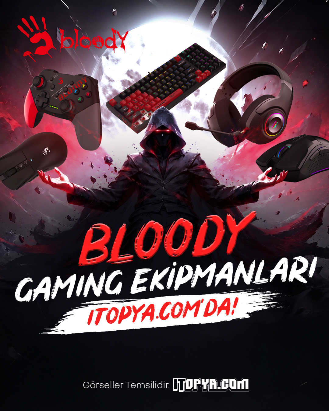 Bloody ekipmanlar ITOPYA.COM'da!➡️ https://www.itopya.com/bloody_m94 🧡