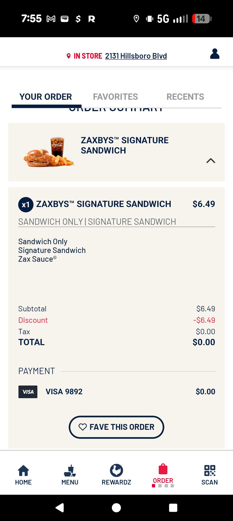 Free food hits different 🙌 Join Zax Rewardz and get 5 FREE