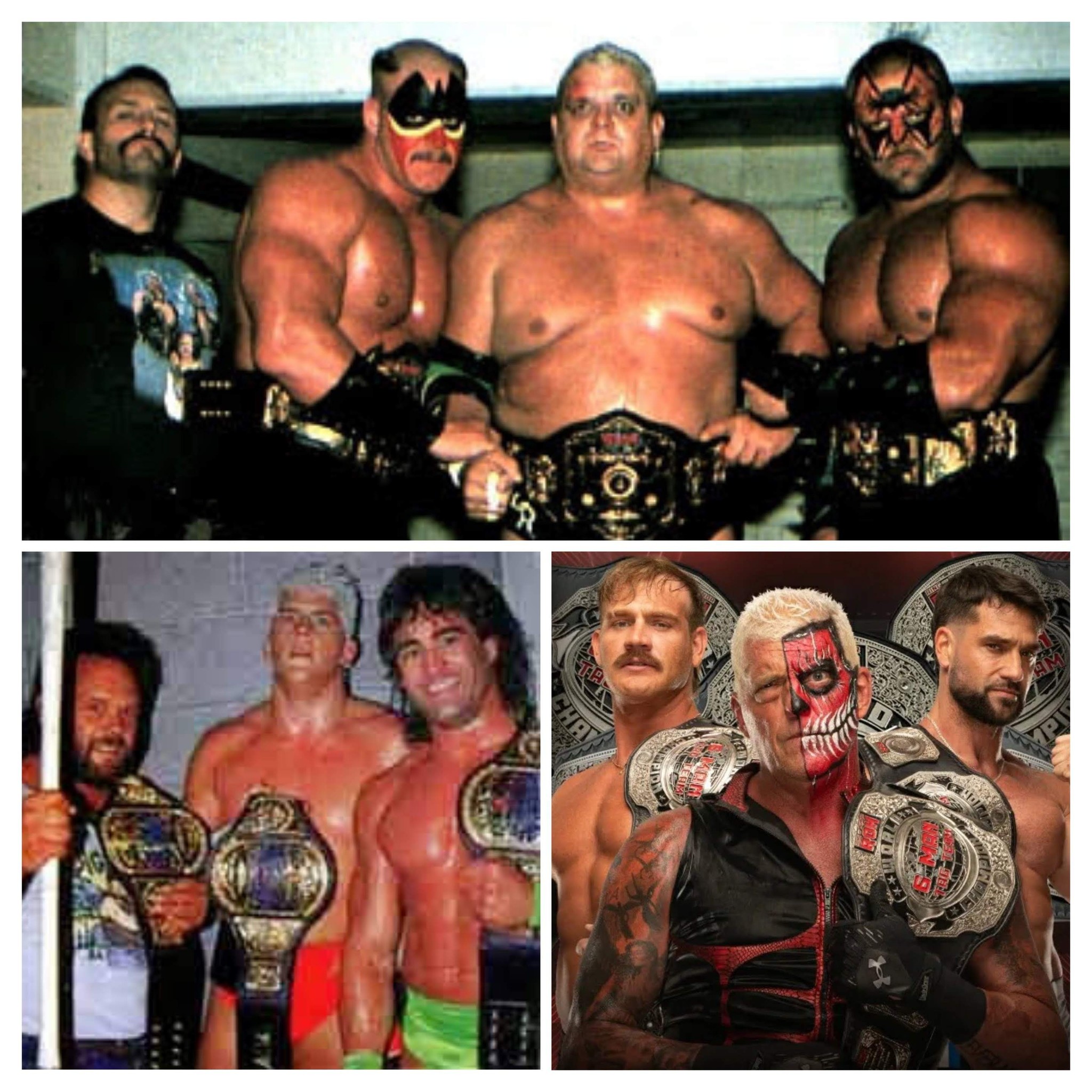 WCW World Six-Man Tag Team Champions in 1991