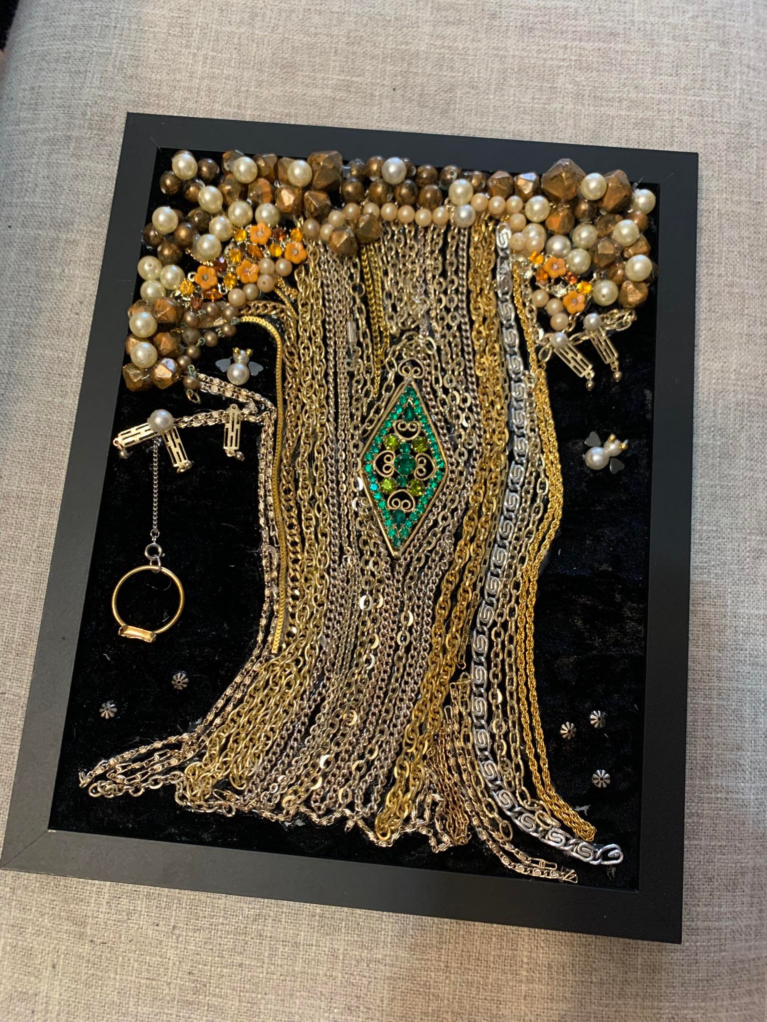 Transforming Costume Jewelry into Art