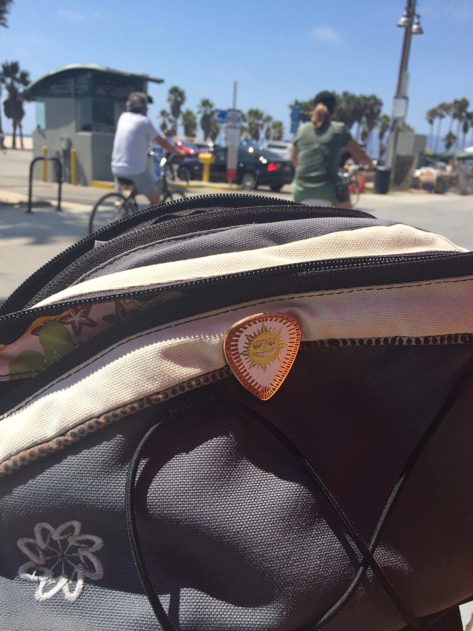 Smileys pin at Venice Beach, Dogtown