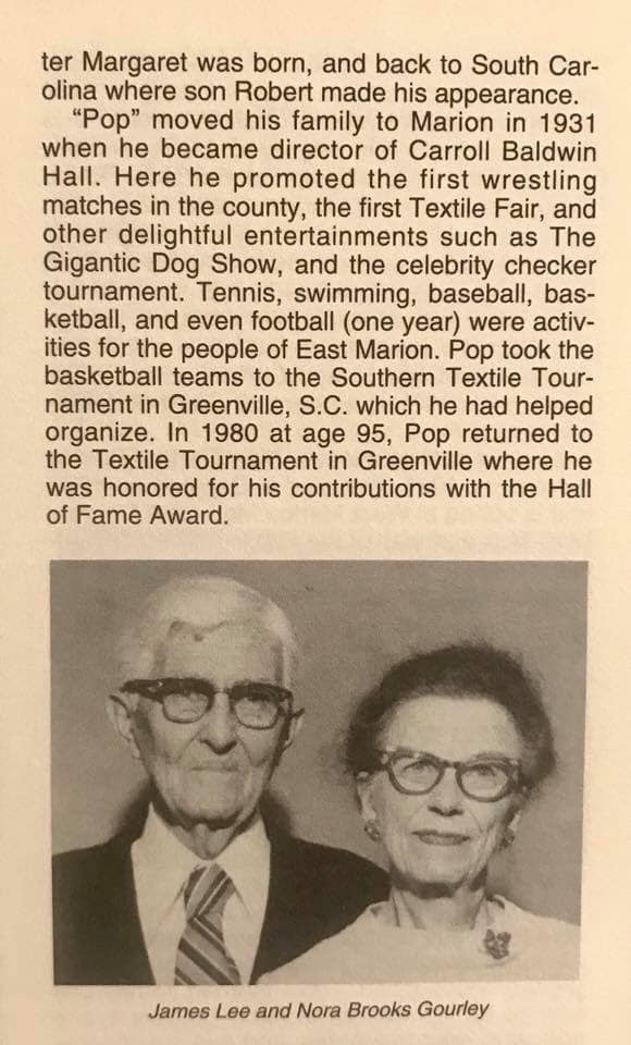 James Lee “Pop” and Nora Brooks Gourley• (From the McDowell