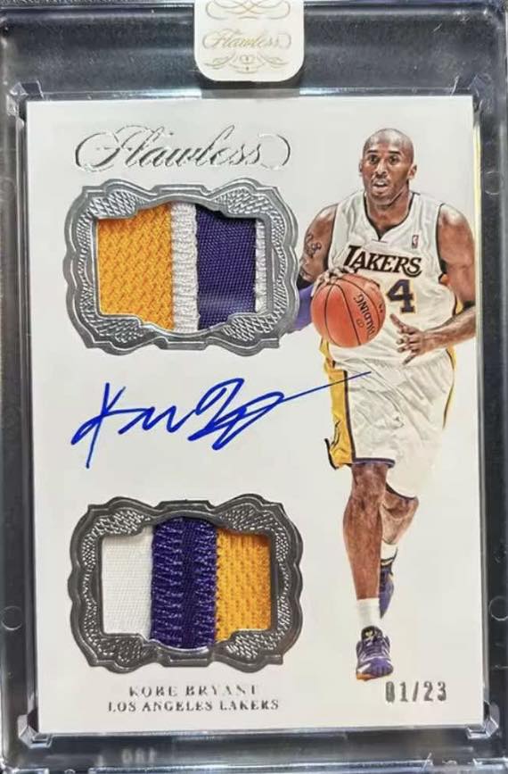 Is this Kobe Bryant autographed card fake or genuine?