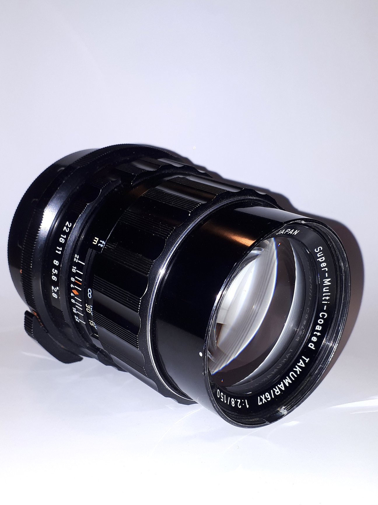 Pentax 6x7 Takumar 150mm f2.8 lens arrived for Fujifilm GFX