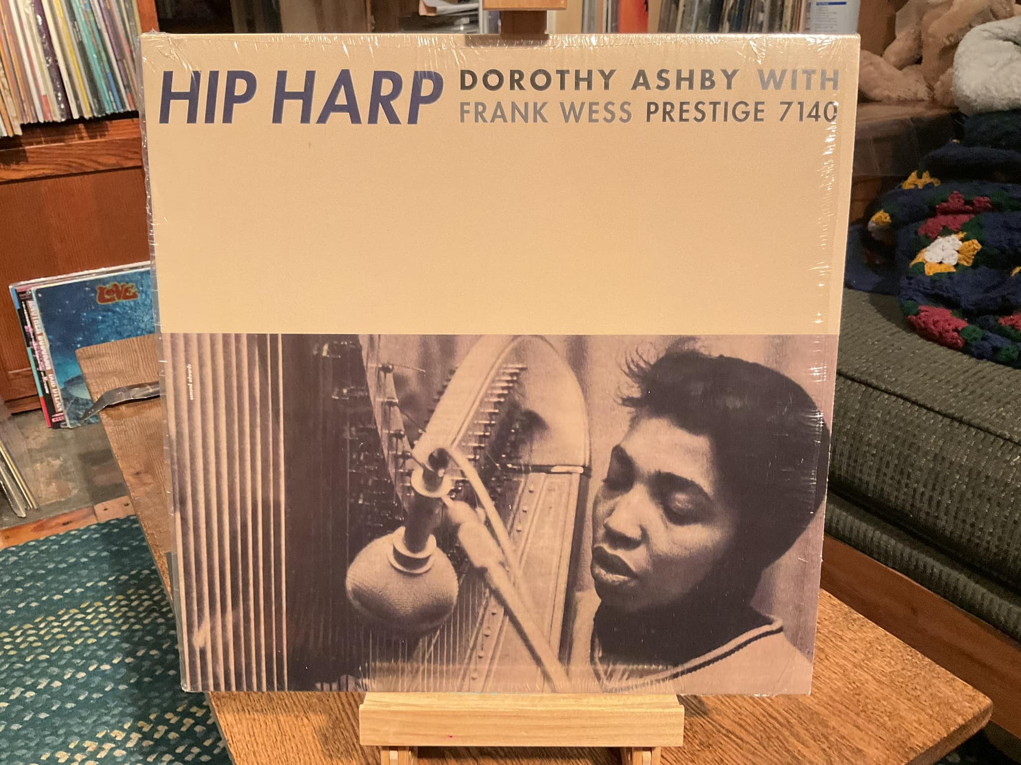 Dorothy Ashby's Hip Harp with Frank Wess on clear vinyl