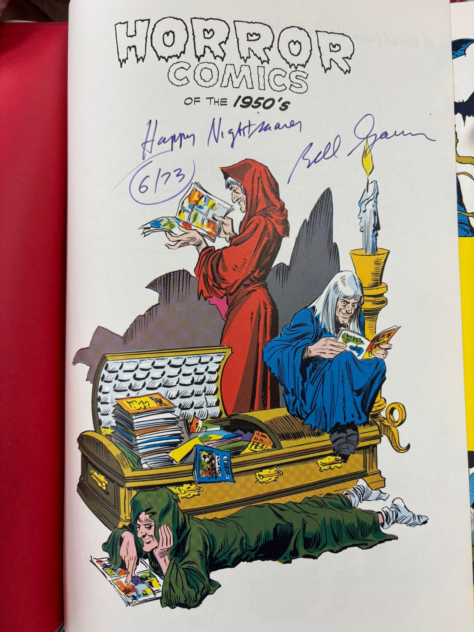 Signed Horror Comics of the 1950s by Gaines for sale
