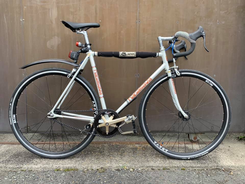 NJS 競輪 禅 50T Nagasawa NJS track bike with Suntour Superbe wheelset
