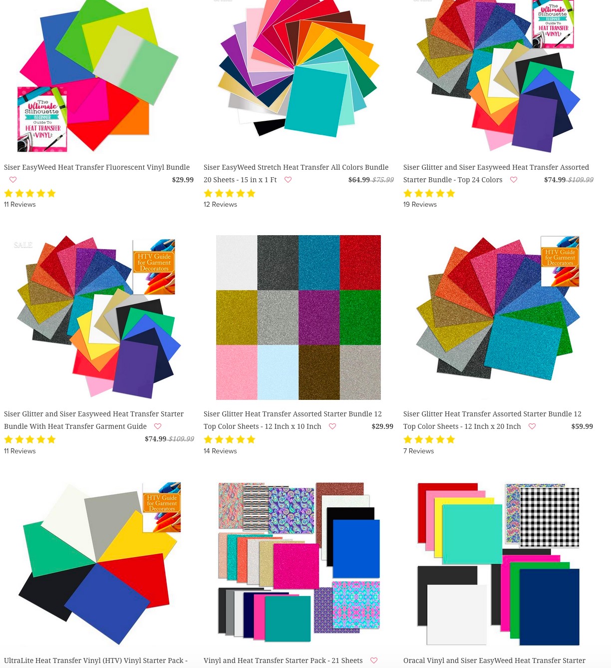 Siser Htv 20% off at Swing Design with code summersale20