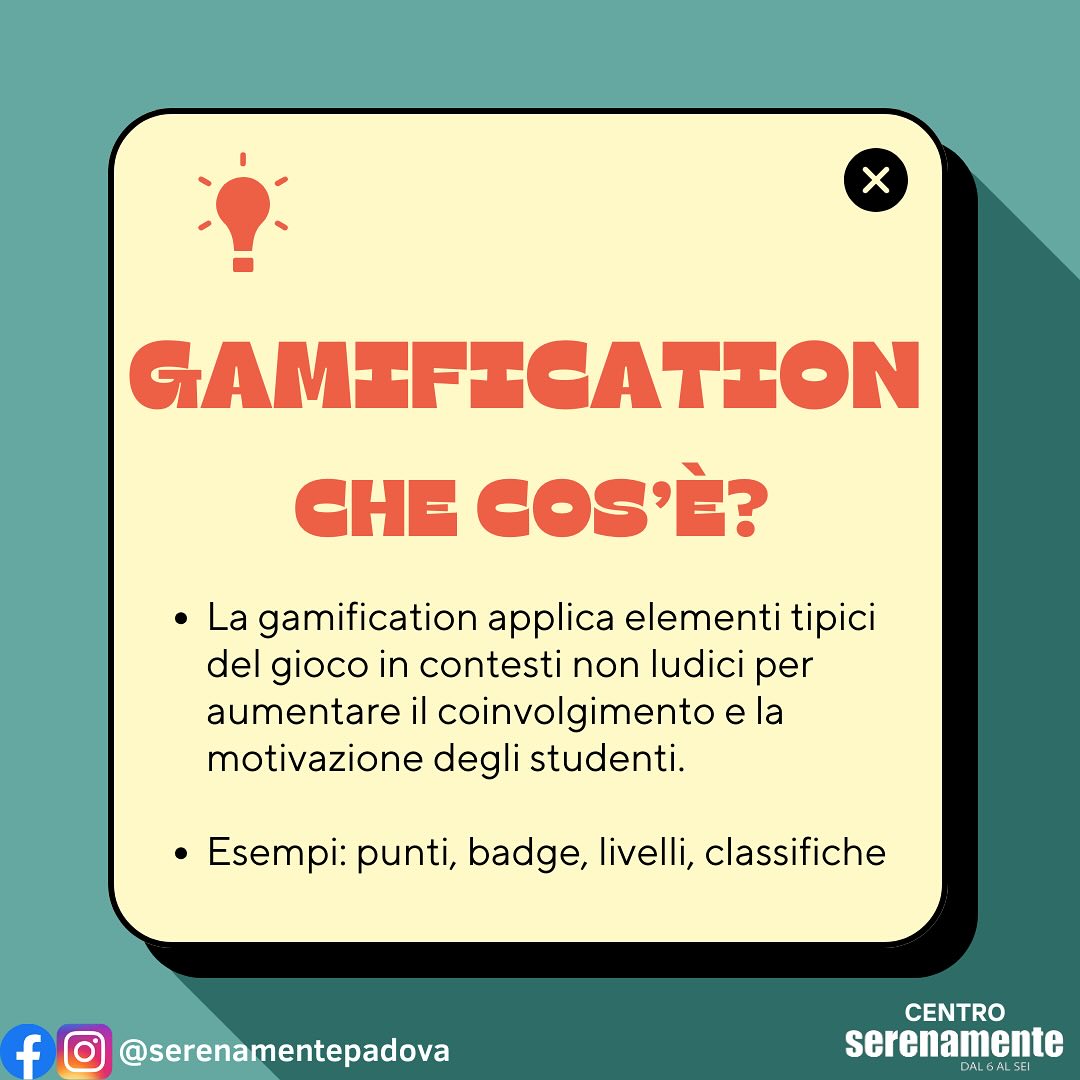 Serenamente - La Gamification nell’Istruzione 🎮 Scopri...