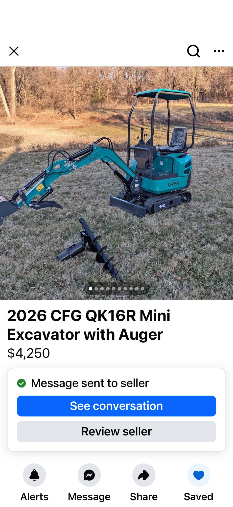 Should I buy a used Chinese mini excavator QK16R?